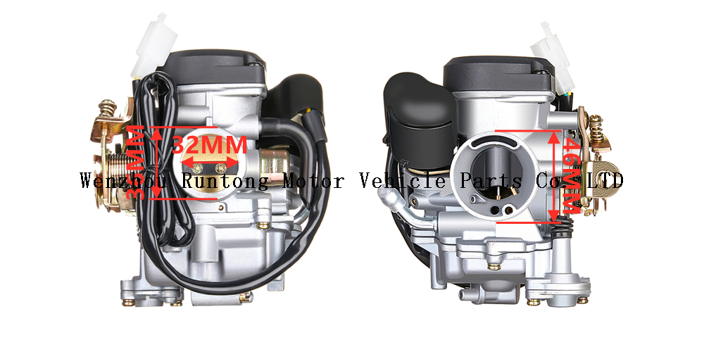 CVK32 CVK 32 32MM Tank 260 GY6 250cc 300cc ATV Carburetor from China ...